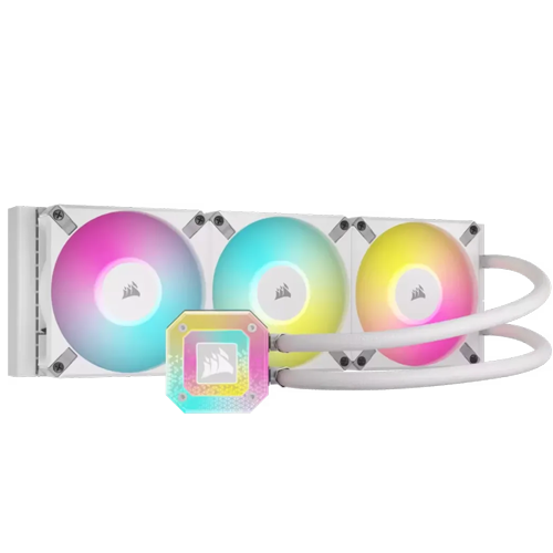 Corsair iCUE H150i ELITE CAPELLIX XT 360mm AIO (White)